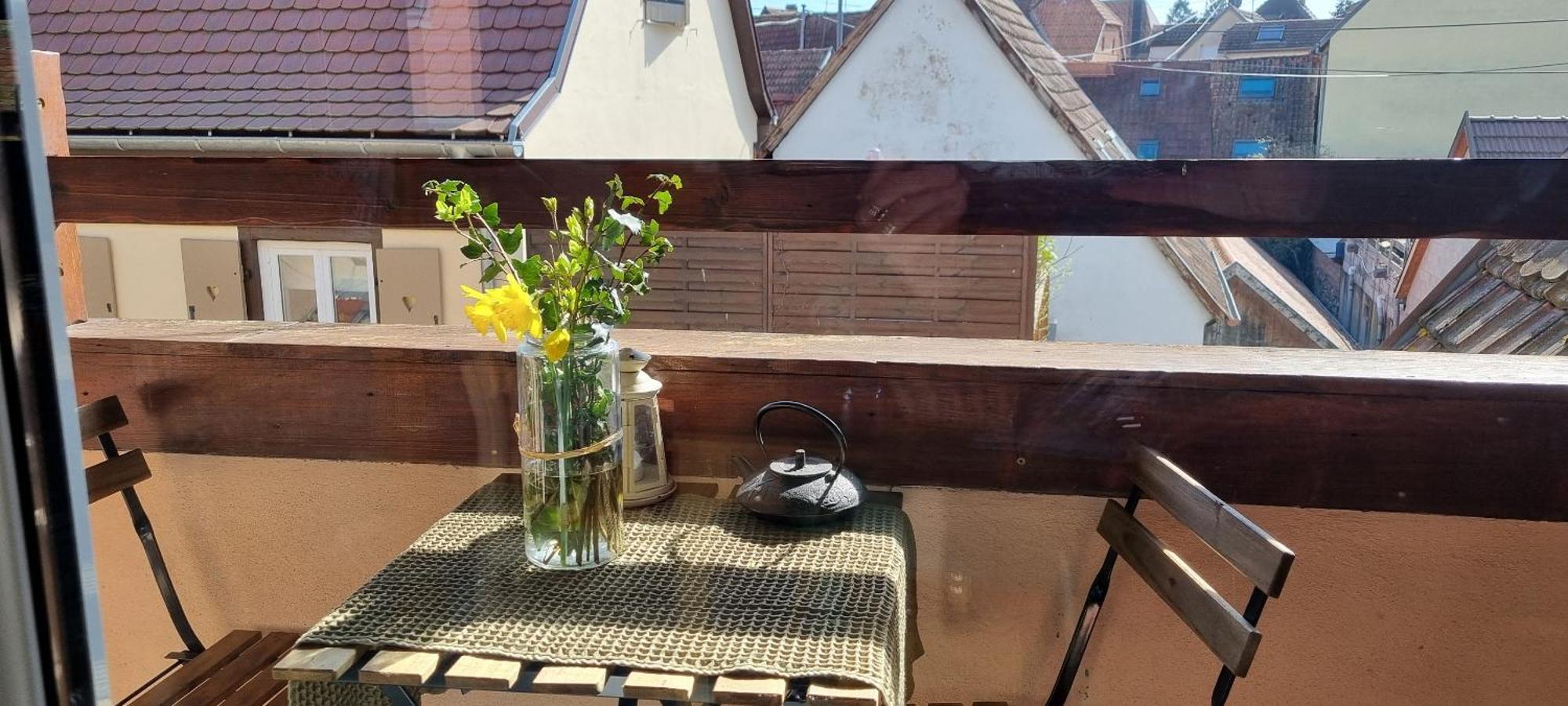 Au-Dessus Des Toits Plein Centre Avec Vue Sur Les Vignes Lägenhet Barr Exteriör bild